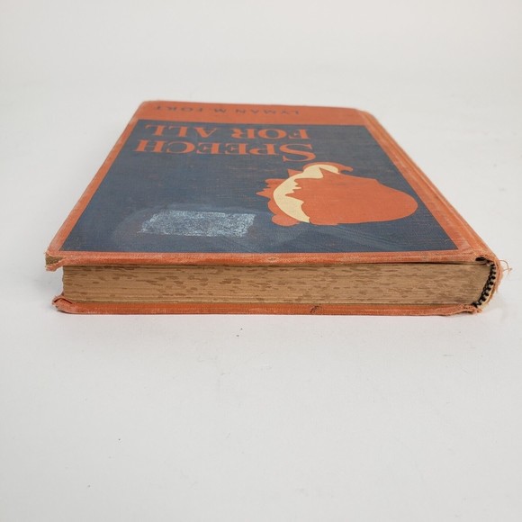 Speech for All Text Book Hardcover 1946 Lyman Fort Homeschool - Picture 7 of 12